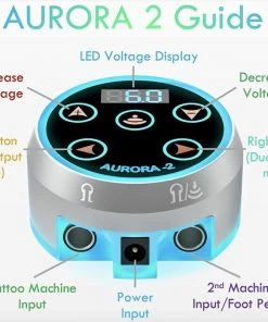 HYVE Beauty Aurora II LCD Tattoo Power Supply