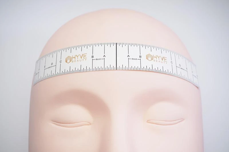 HYVE Beauty Brow Sticker Ruler 50 Pack Accessories & Training Tools