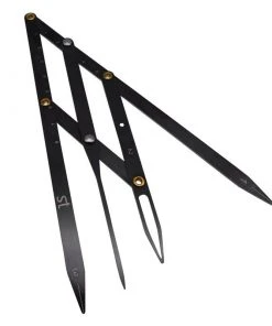 HYVE Beauty Golden Ratio Calipers - Black Metal Accessories & Training Tools