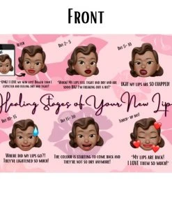 HYVE Beauty LIP PMU Aftercare Cards Accessories & Training Tools