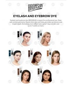 Innovator Cosmetics LLC Bronsun Brow & Lash Gel Tint - Dark Brown #7