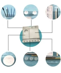 HYVE Beauty New Products Disposable PMU/Tattoo Set Up Tray - 10 Pack