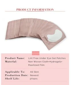 HYVE Beauty Eyelash Under Eye Gel Pads Accessories & Training Tools