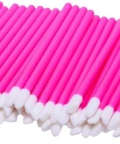 HYVE Beauty Flocked Applicators - Hot Pink Brows & Lashes