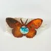 Bejeweled Handmade Gemstone Butterfly Magnet With Abalone M-515