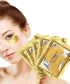 HYVE Beauty Crystal Gold Collagen Hydrating - Eye Mask - 5 Pack