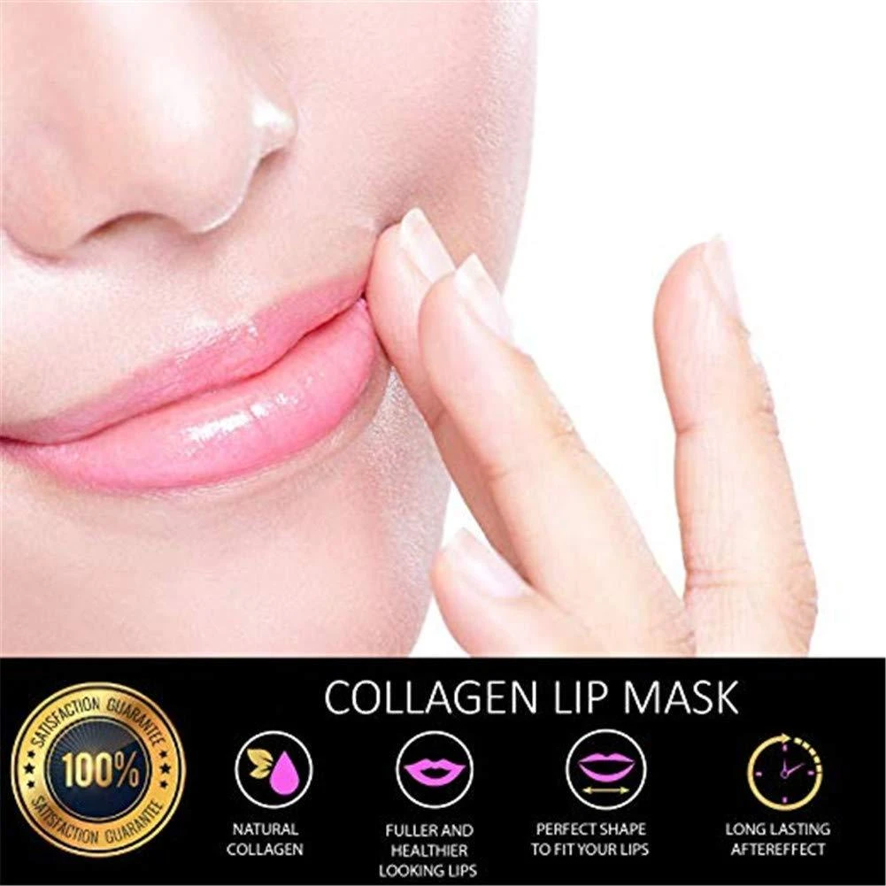 HYVE Beauty Crystal Gold Collagen Hydrating - Lip Mask - 5 Pack