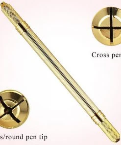 HYVE Beauty Goldie Foxx Dual-Ended Autoclavable Microblading Handtool