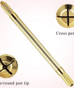 HYVE Beauty Goldie Foxx Dual-Ended Autoclavable Microblading Handtool