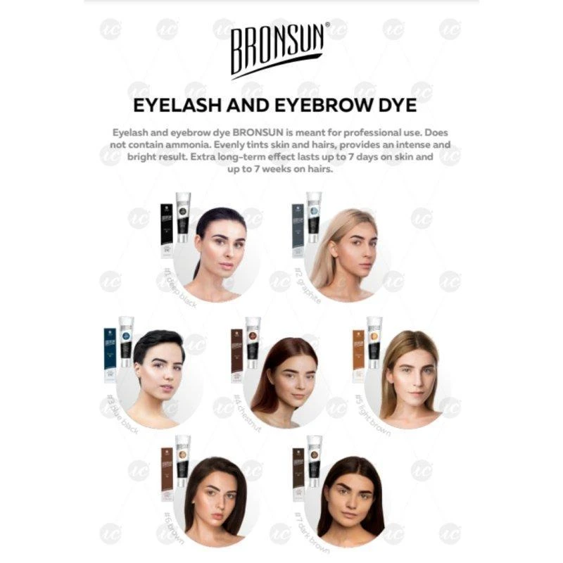 Innovator Cosmetics LLC Bronsun Brow & Lash Gel Tint - Graphite #2 Brows & Lashes