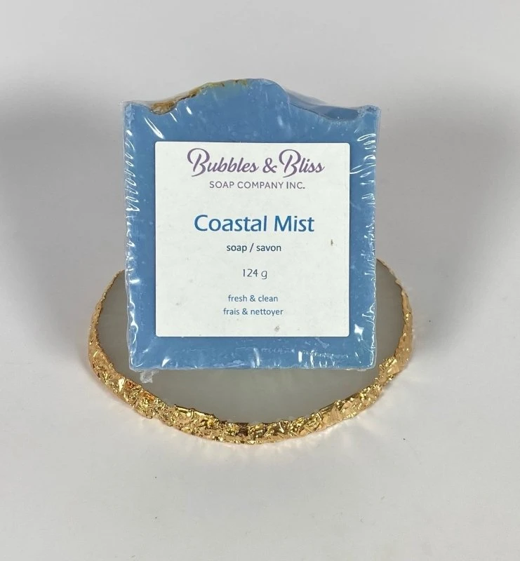 Bejeweled Handmade Handcrafted Coastal Mist Soap