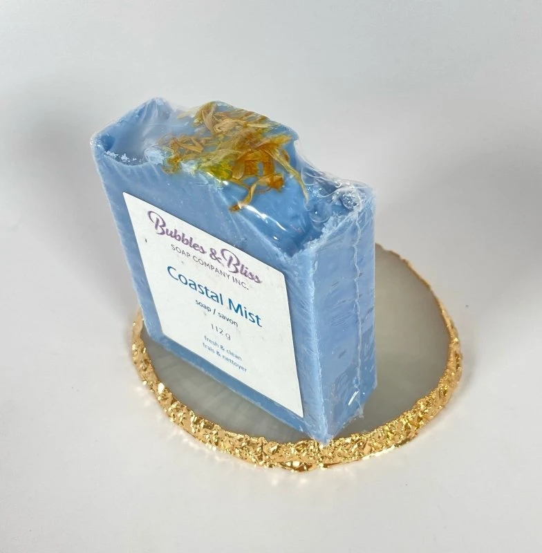 Bejeweled Handmade Handcrafted Coastal Mist Soap