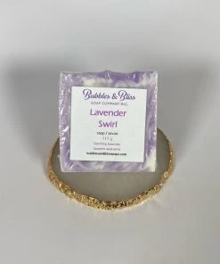 Bejeweled Handcrafted Lavender Soap Handmade