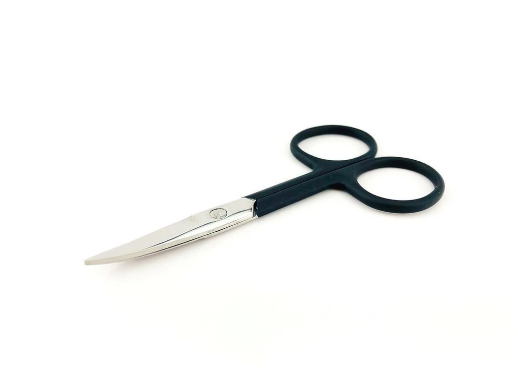 HYVE Beauty HD Brow Scissors - Black Accessories & Training Tools