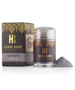 Henna Brow By: Hennatician Brows & Lashes Hennatician Henna Pigment – Graphite