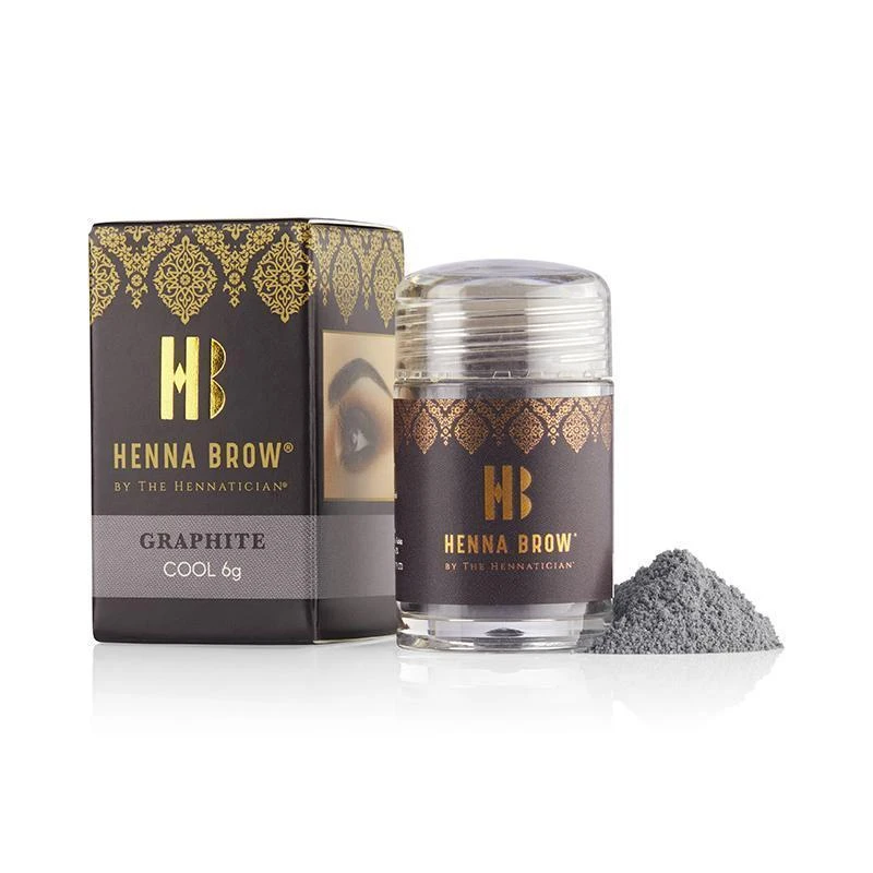 Henna Brow By: Hennatician Brows & Lashes Hennatician Henna Pigment – Graphite