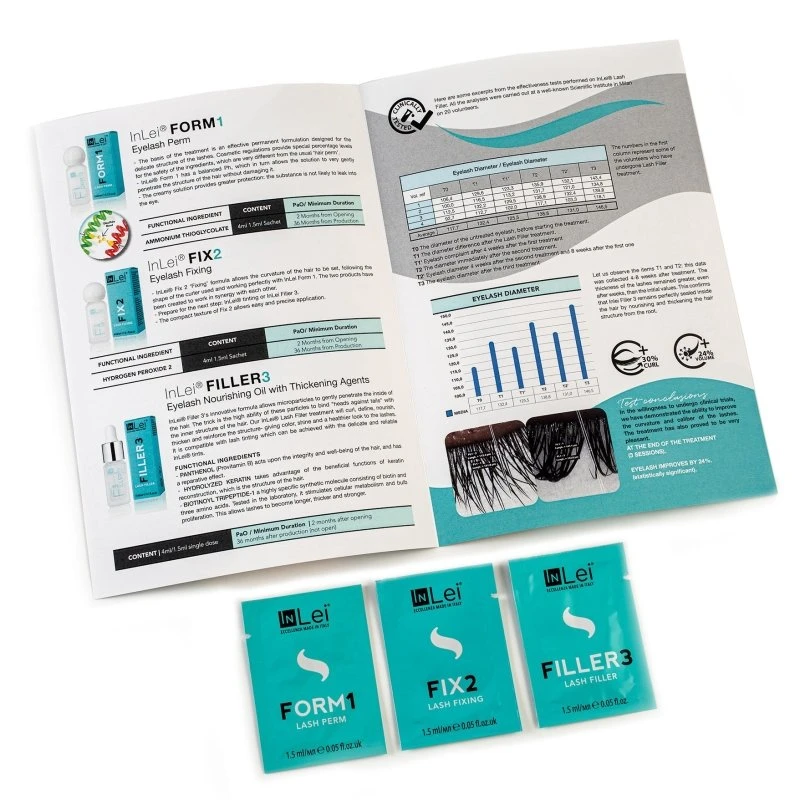 Van Isle Beauty Co. InLei® Lash Filler (Lash Lift) Samples Brows & Lashes