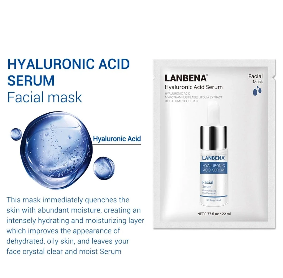 HYVE Beauty Lanbena Face Mask - Hyaluronic Acid Serum