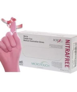 Value Med Accessories & Training Tools Micro-Touch Examination Glove - Pink
