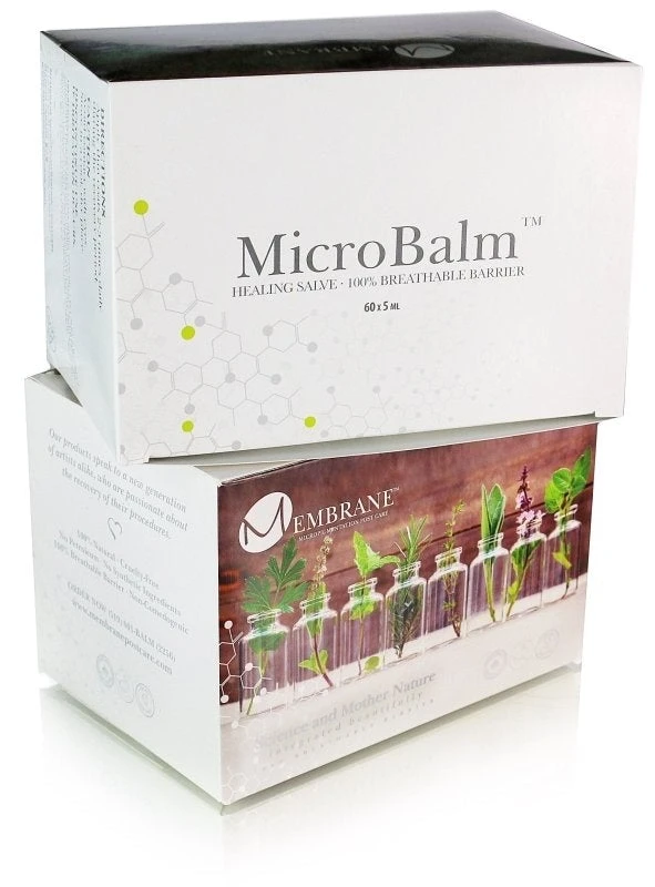 Membrane Post Care - MicroBalm Pillow Packs - Box Of 60 After Care & Removal