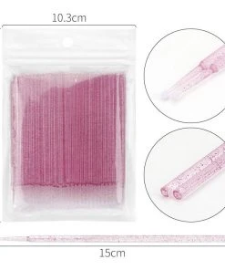 HYVE Beauty Brows & Lashes Microbrushes - Pink Party!