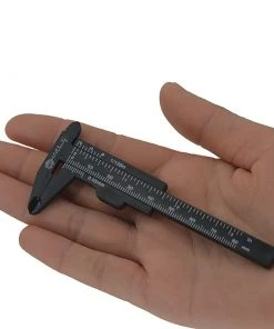 HYVE Beauty Accessories & Training Tools Mini Vernier Brow Caliper - Black