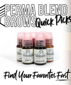 Ink & Pigment Perma Blend Quick Picks Brow Pigments