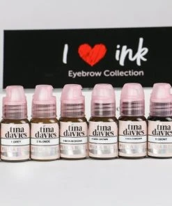 Ink & Pigment Tina Davies X Perma Blend - I ❤️ Ink Brow Collection