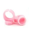 HYVE Beauty Pink Silicone Pigment Ring Cup - 50 Pack Accessories & Training Tools