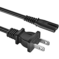 HYVE Beauty Replacement Power Supply Cord 2 Prong 5FT/1.5M