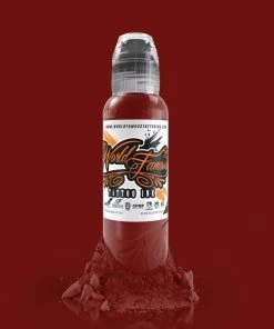 World Famous Tattoo Ink - Sarah Miller's Ragnorak Red Ink & Pigment