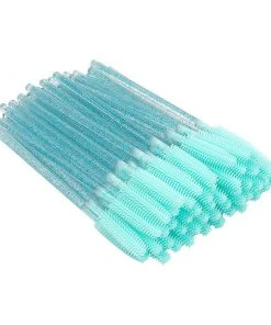 HYVE Beauty Silicone Mascara Wands - Teal Glitter