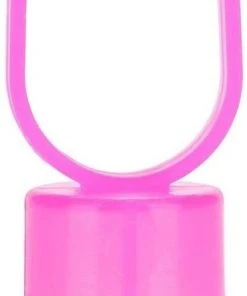 HYVE Beauty Sponge Pigment Ring Cups - Hot Pink 25 Pack