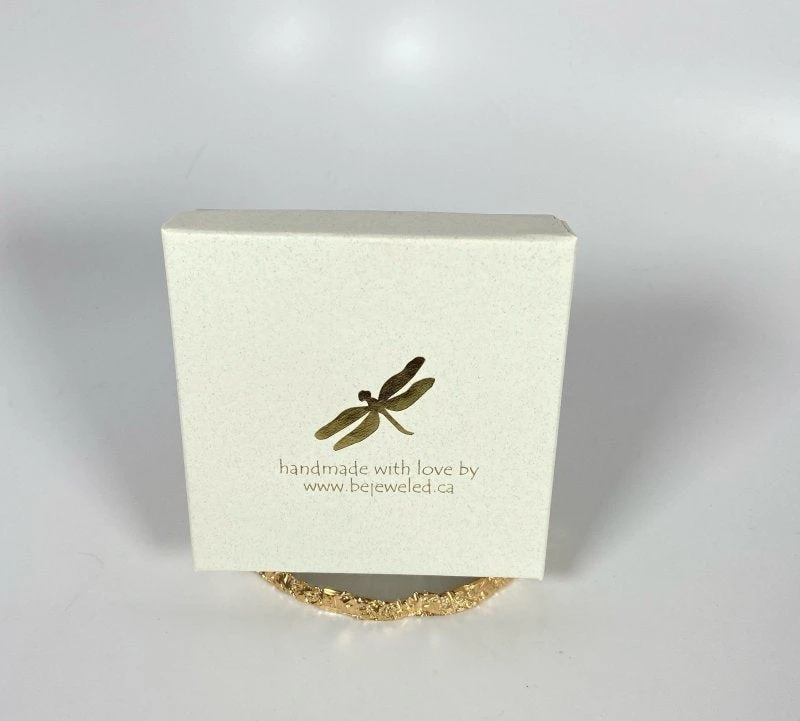 Bejeweled Handmade Sterling Silver Wave Earrings B-104